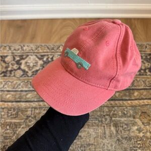 Kids Pink Cap with Car Design
